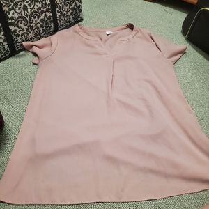 Pink blouse